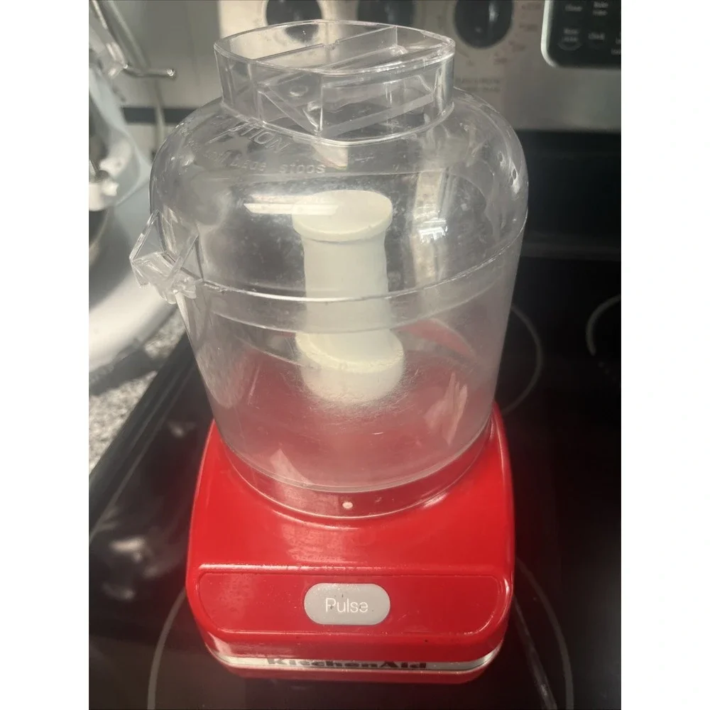 KitchenAid Chef's Chopper Mini Food Processor KFC3100ER2 Used in Good Condition